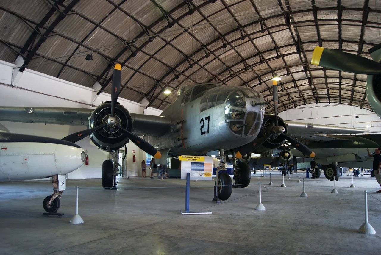B-25J Mitchell - s-n 44-30069 - at Museu Aerospacial in Campos dos Afonsos Air Force Base - Rio de Janeiro