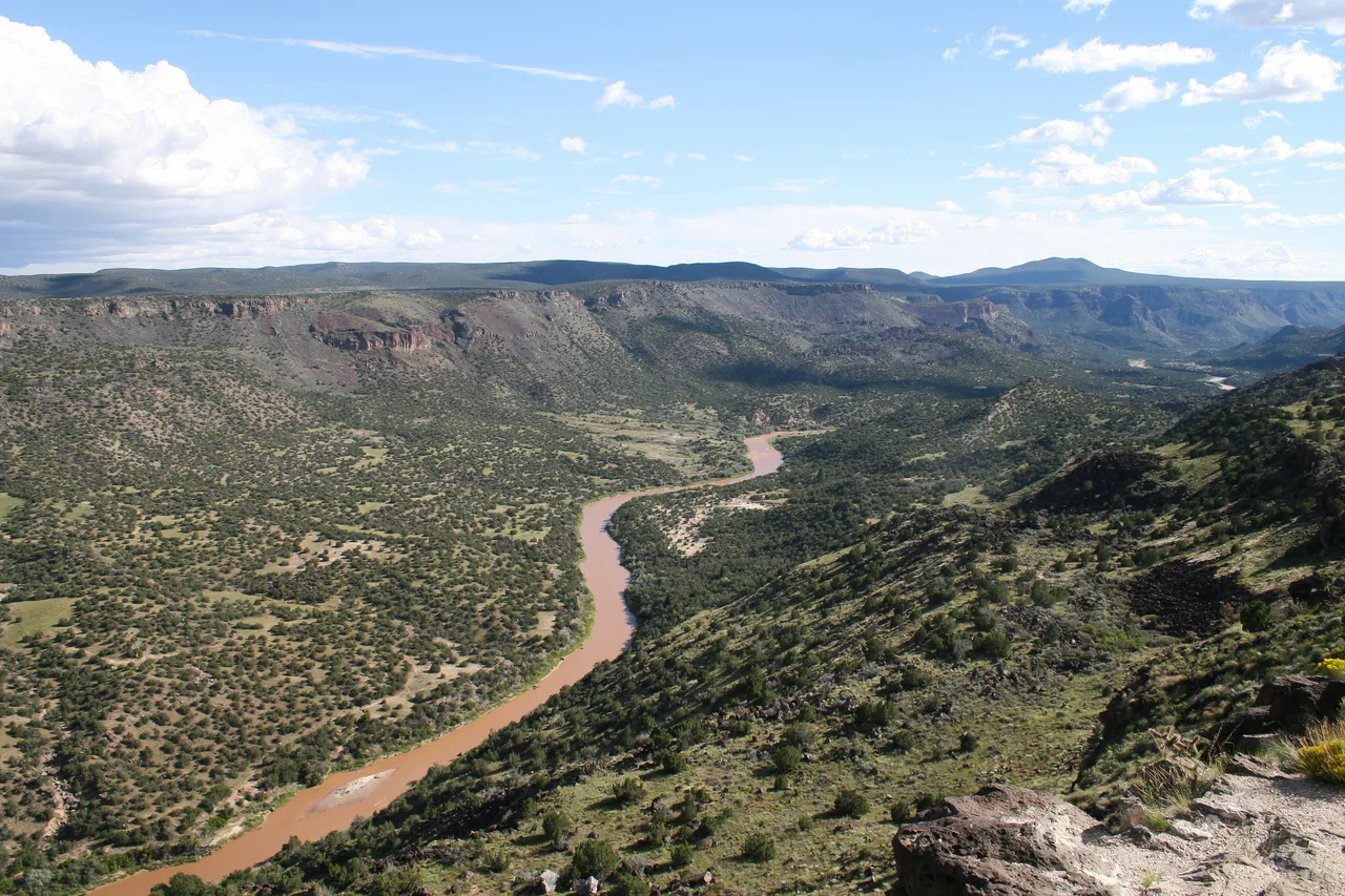 White Rock, New Mexico
View of the Rio Grande from the Overlook Park at White Rock.