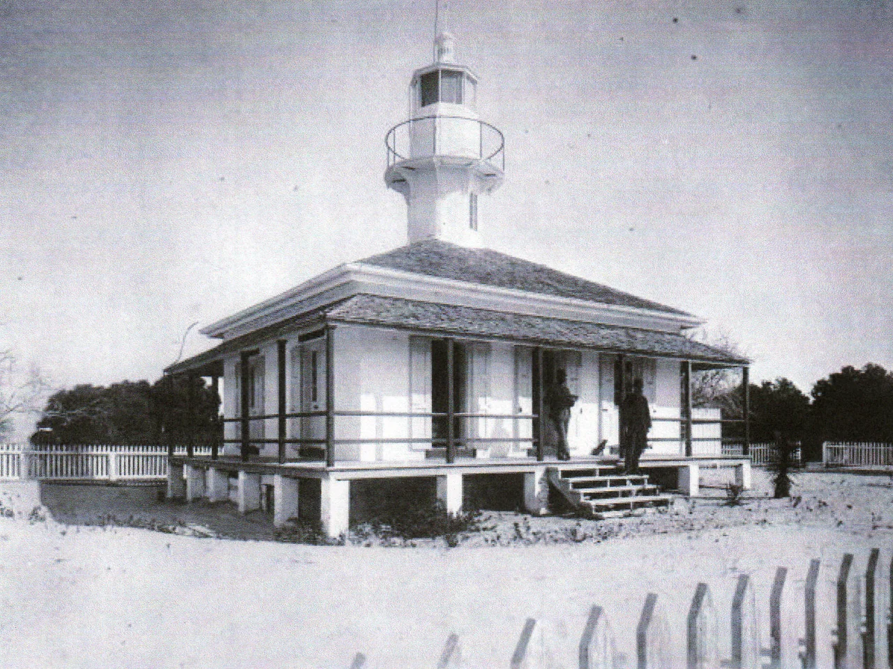 Cedar Keys Light Station on Seahorse Key, FLA
Taken: January 7, 1893. Source: NARA, College Park, MD