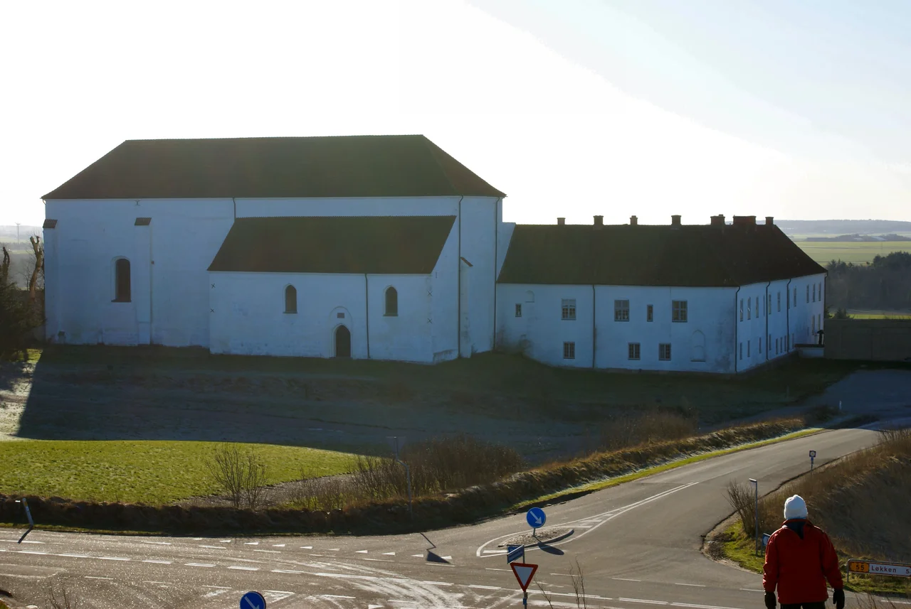 Børglum Kloster, Denmark, Manor house and church, former convent